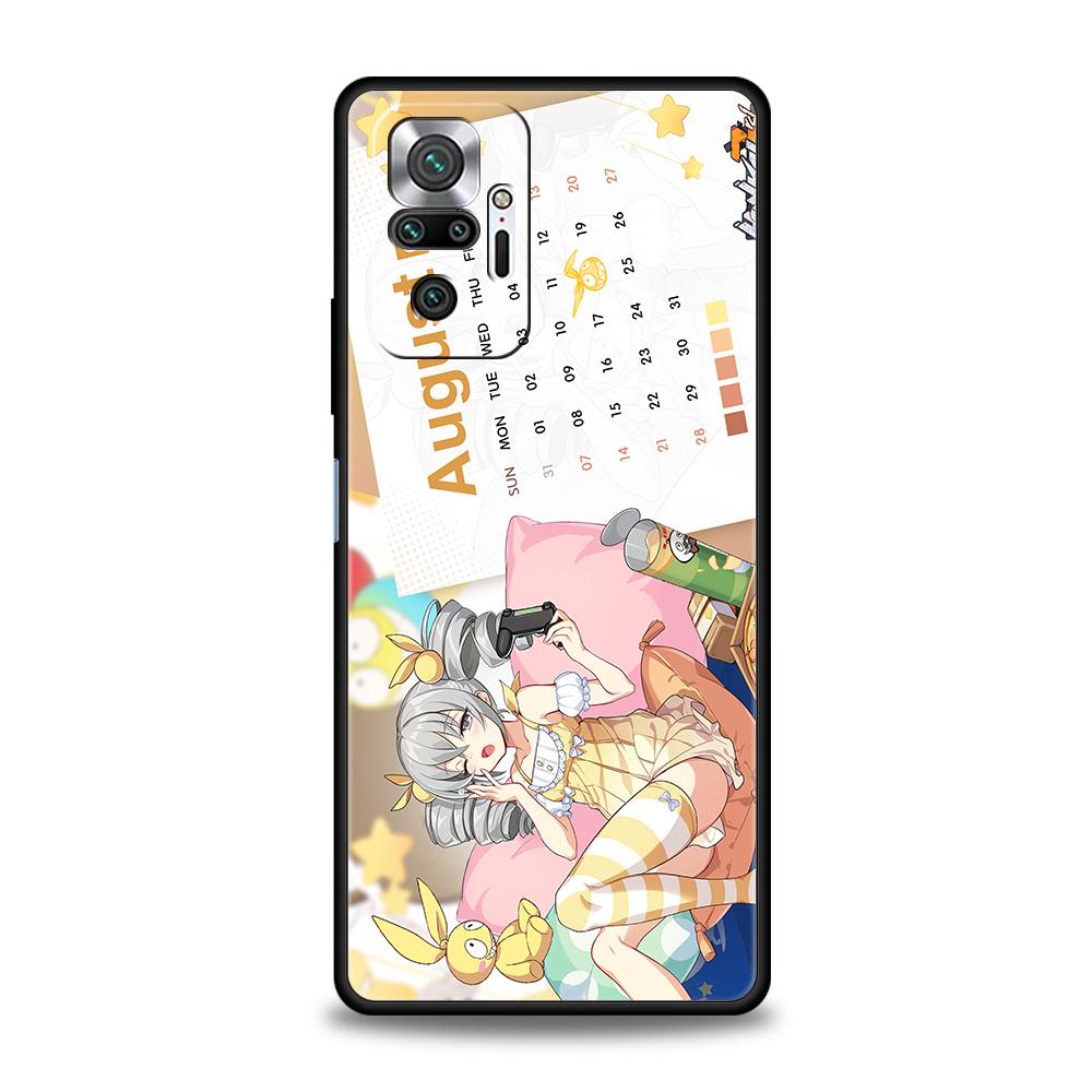 Honkai Impact 3rd Anime Game Phone Case For Xiaomi Redmi Note 12 5G 10C 10 11 9 8 Pro Plus 9S 7 8T 9T 9A 8A 9C K40 Gaming Cover
