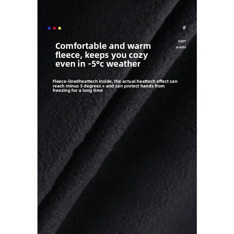 Thermal Gloves, Cycling Gloves, Windproof and Waterproof Gloves, Skiing Gloves, Cycling Gloves for Outdoor Activities, Touchscreen Gloves