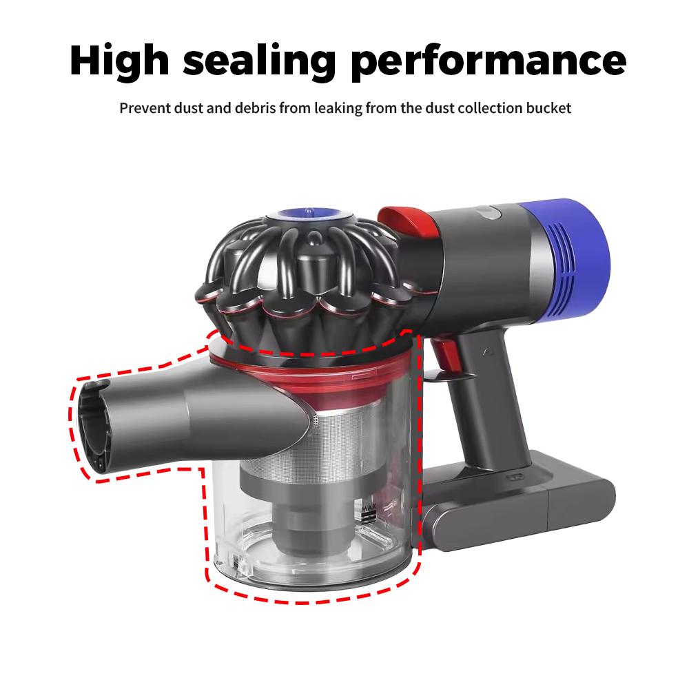 Dust Cup Bucket Pre Post Filter Replacement Parts for Dyson V7 V8 Handheld Vacuum Cleaner Dust Bin Collector Accessories