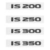 FOR Lexus IS200 IS250 IS300 IS350 IS500 Rear Trunk logo ABS modified upgraded letter logo