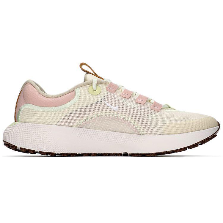 Nike React Escape Run 1 Comfortable Minimalist Fabric Cushioning Durable Low-Top Casual Running Shoes Women sneaker White DM7204-712