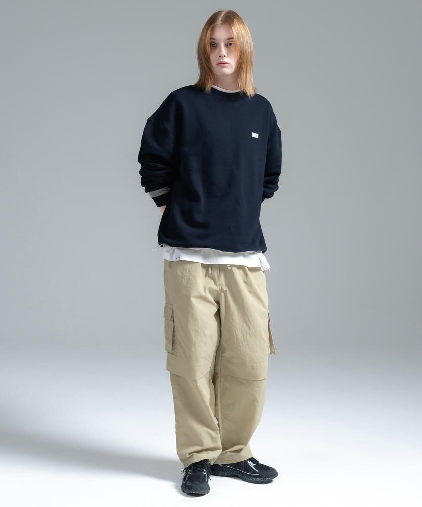 CANVARTS Aero Twill Cargo Wide Pants (Beige)