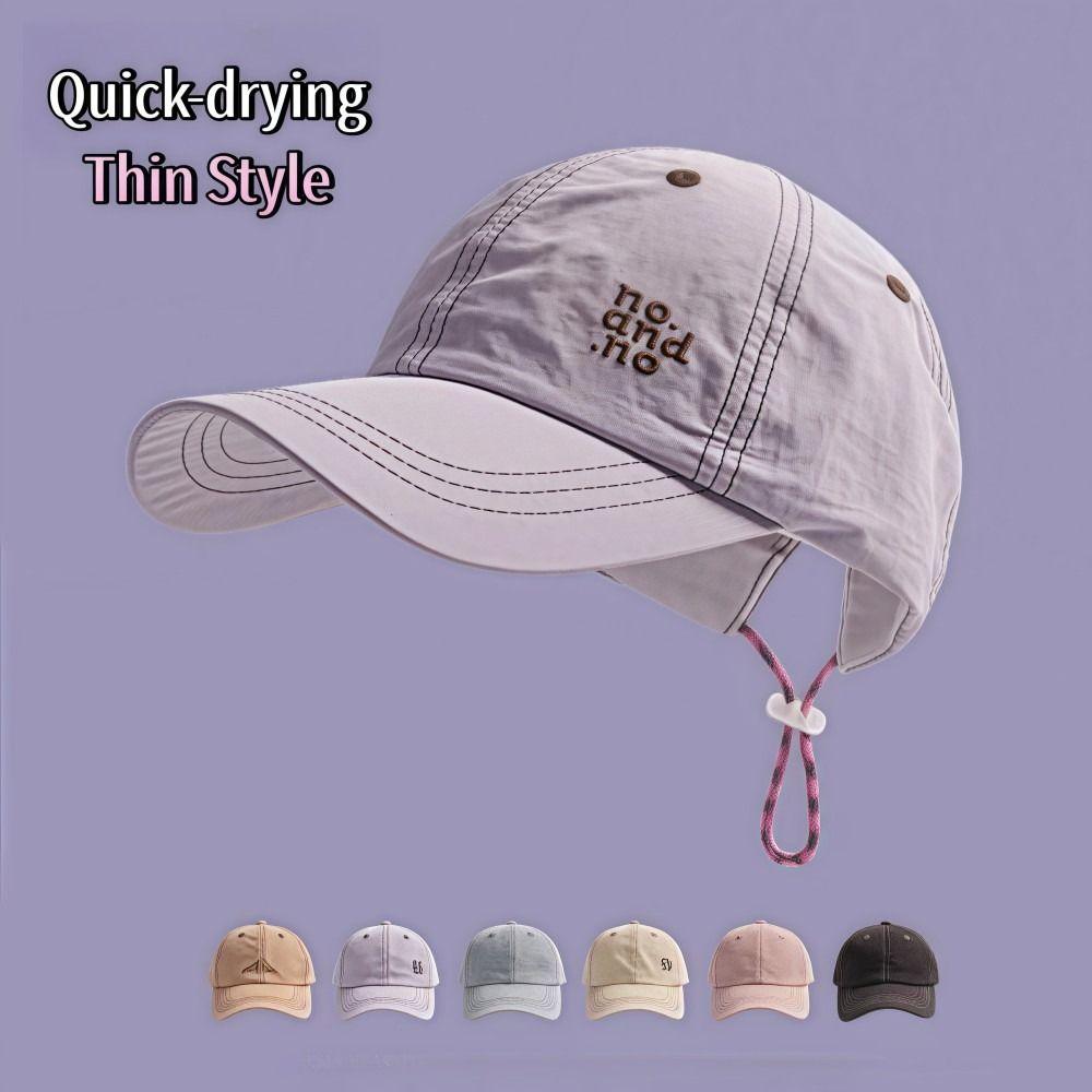 Thin Peaked Cap Quick Dry Sun Hat Casual Fitness Hat  UNISEX Outdoor Sports