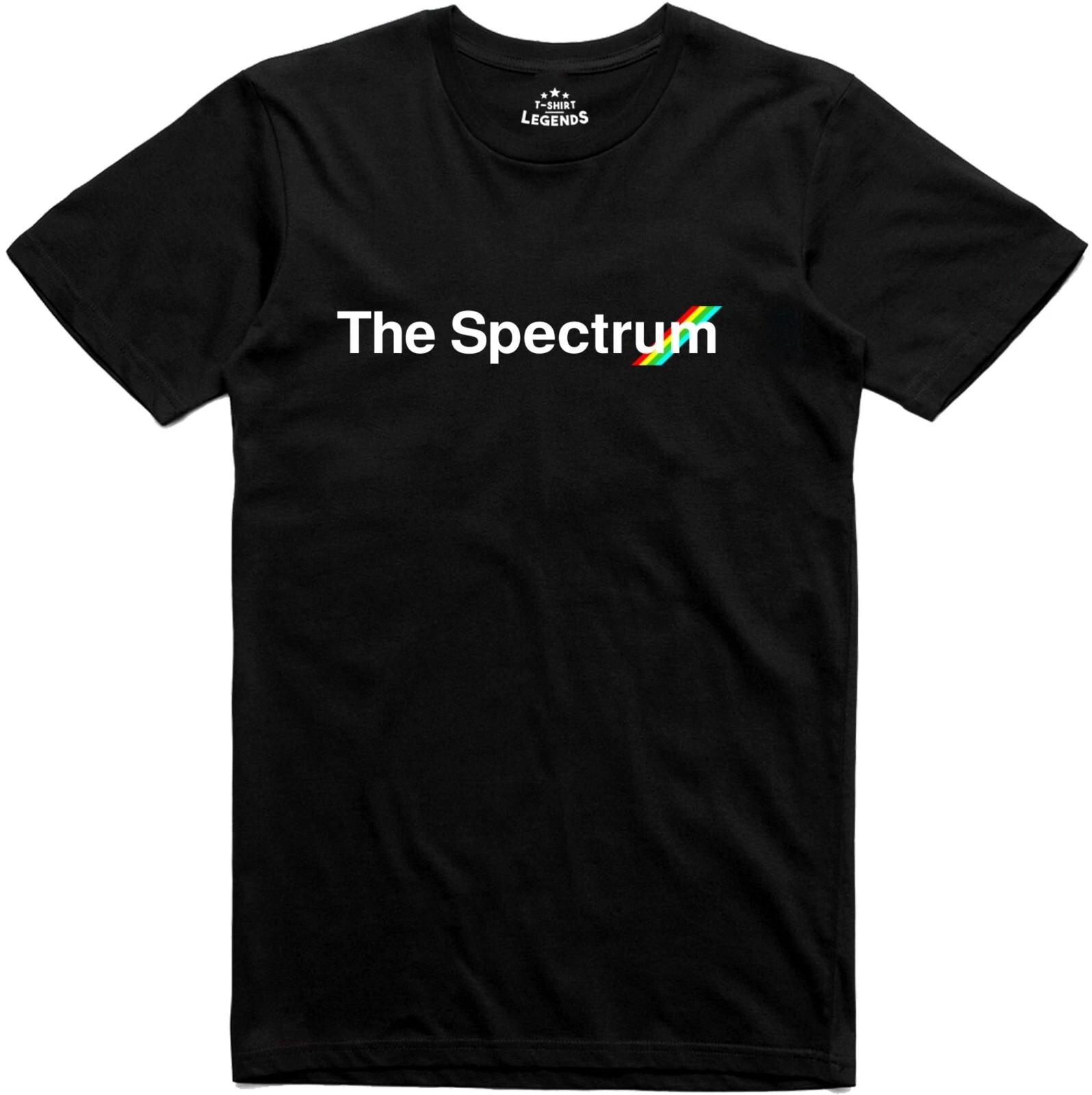 Футболка Spectrum Ретро Мужская Винтажная Компьютерный Логотип 8-битная Игровая Футболка M