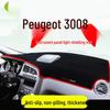 Peugeot 3008 (2013-2019) Center Console Sunshade Pad: Light-Blocking Instrument Panel Cover