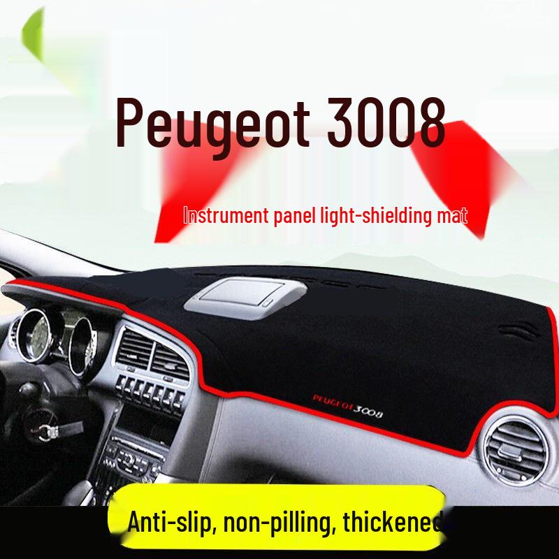 Peugeot 3008 (2013-2019) Center Console Sunshade Pad: Light-Blocking Instrument Panel Cover