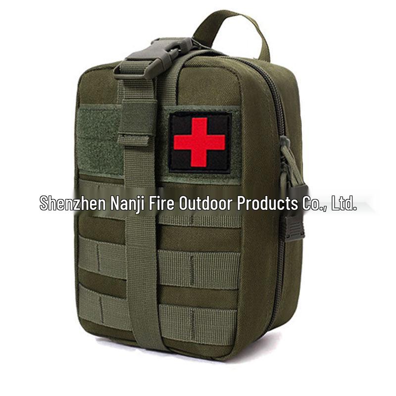 Taktyczna Saszetka Outdoorowa na Pas w Kamuflażu: Wielofunkcyjna Podróżna Apteczka Pierwszej Pomocy i Torba na Akcesoria