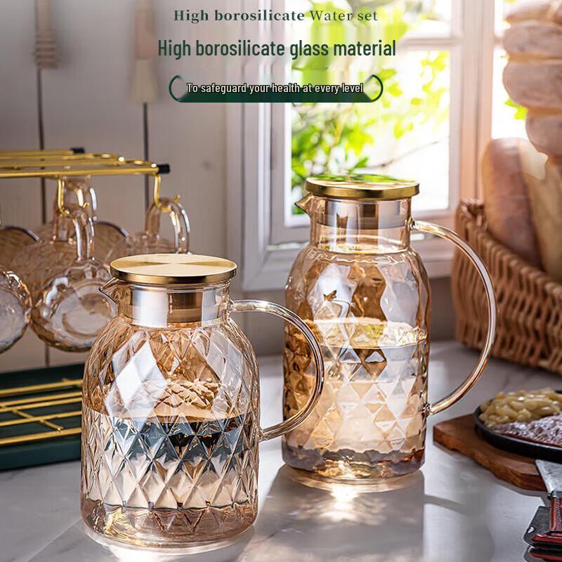 High-Quality Glass Water Pitcher Set