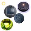 Waterproof Solar Lantern Lid Automatic Charging Outdoor Lantern Lights  Table Lights