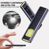 Mini LED Keychain Flashlight USB C Rechargeable Magnetic Waterproof Portable Pocket Work Light for Camping Emergency Car Use