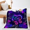Blanket Butterfly Animal Flower Blanket Lamb Fleece Crystal Fleece Blanket Blanket Universal