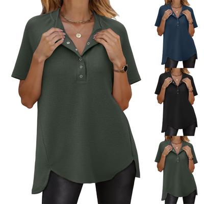 Damenbluse Modisches und lässiges T-Shirt-Top