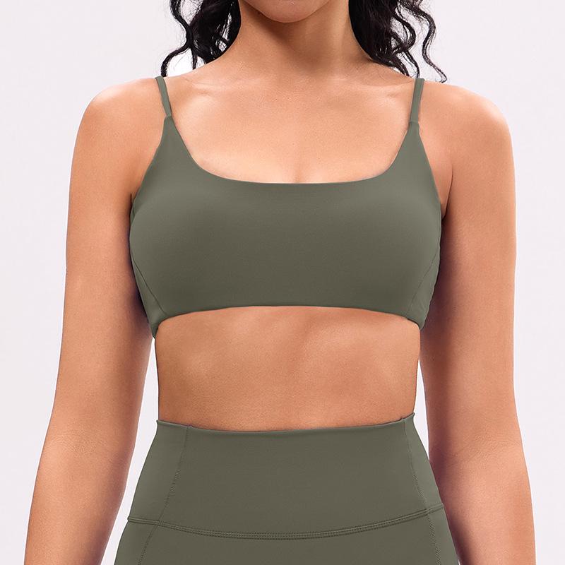 

Женский спортивный бюстгальтер с красивой спиной: Топ для йоги и бега с поддержкой от провисания и мягкой подкладкой Large