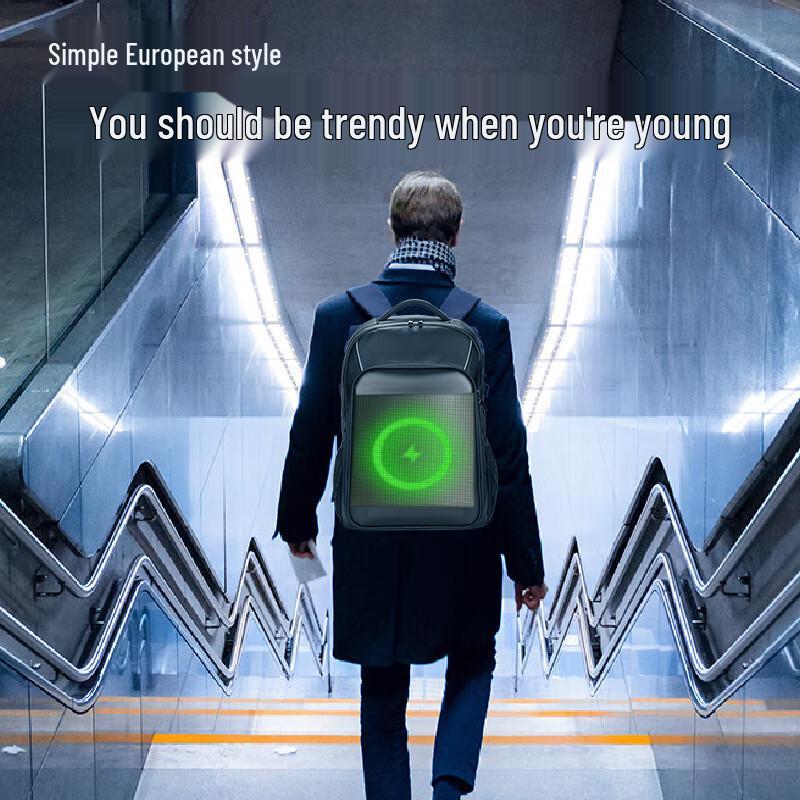 

KANDEXS Умный рюкзак со светодиодным пиксельным артом Standard