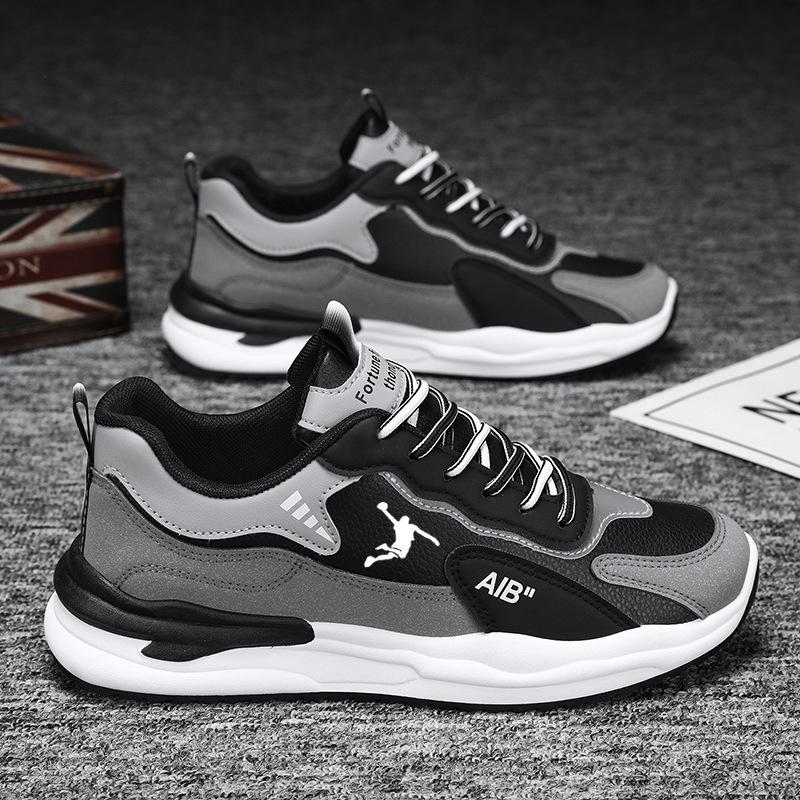 

Осень новая спортивная обувь модная дышащая универсальная повседневная обувь для папы трендовая спортивная обувь 44