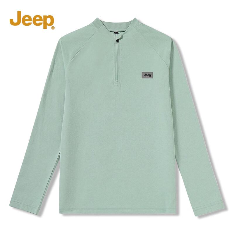 JEEP Men s Quick-Dry Long Sleeve Round Neck T-Shirt 3XL