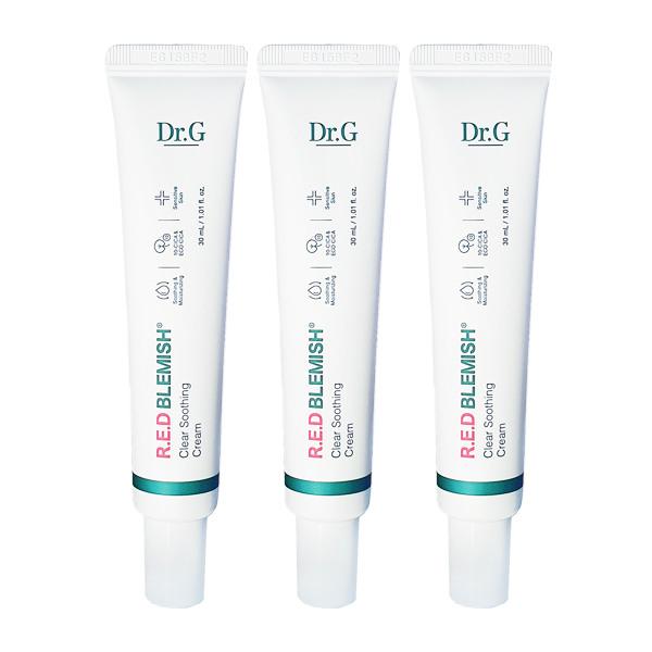 Dr.G Red Blemish Clear Soothing Cream 30ml x3