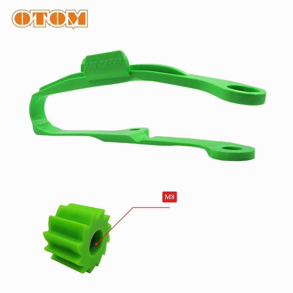 OTOM Motorcycle Chain Guide Slider Guide Swingarm Roller For KAWASAKI KX250F KX450F KX 250F 450F KXF 250 450 2009-2019 Motocross