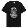 Dive Scuba Diving TShirt For Unisex Helmet Soft Summer Tee Cotton T Shirt High Quality Streetwear