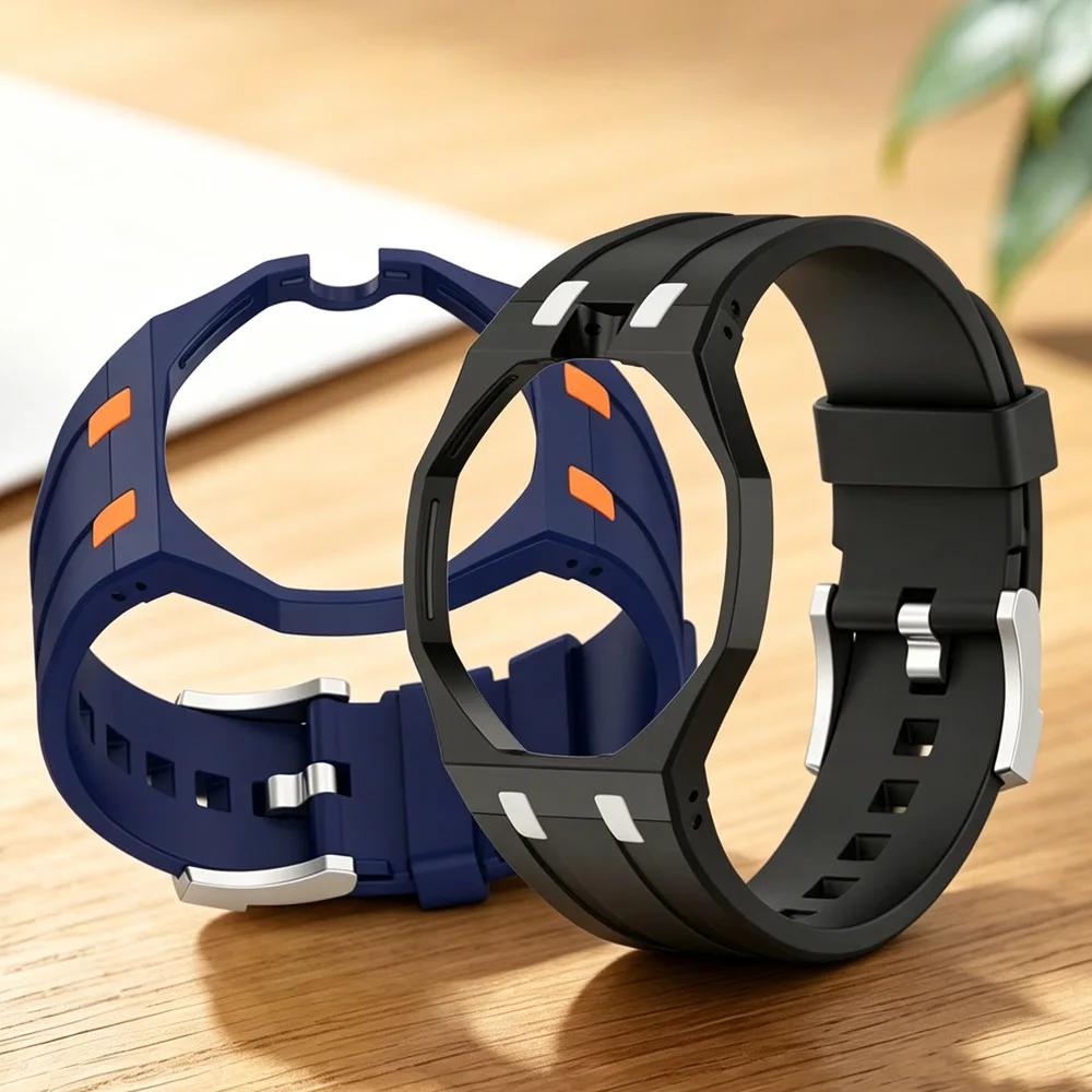 Colorful Silicone Watch Band for AP Royal Oak Swatch Soft Replacement Strap for Royal Pop Vintage & Dopamine Dressing Style