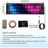 2PCS LED Eyes For Car Windshield, 13.7"X4" Devil Eyes Light For Cars, Programmable Soft Screen LED Sign With APP Control And Remote Controller
