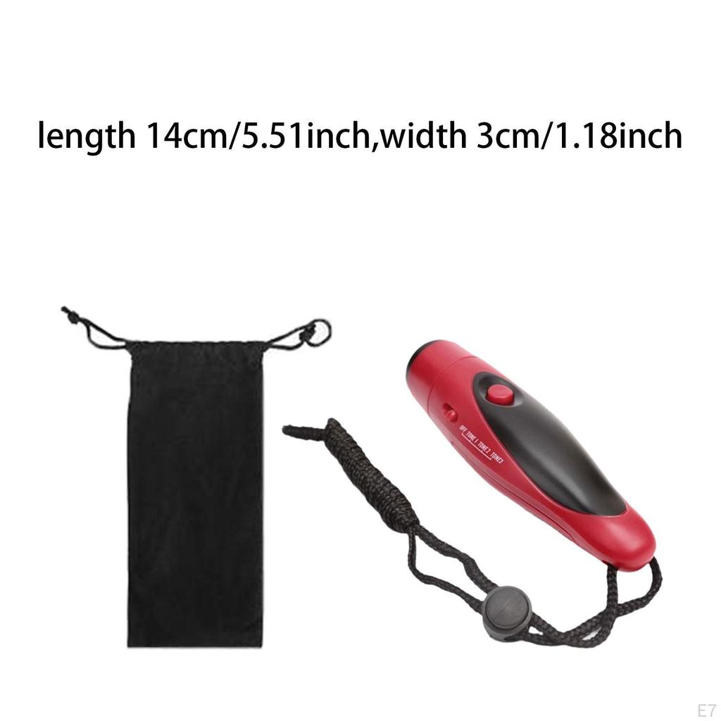 3 Tone Handheld Whistle with Lanyard for Emergency Situations