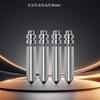 Hardened Steel Nozzle Kit For 3D Printer With Multiple Size 0.2Mm 0.4Mm 0.6Mm 0.8Mm Plated Metal Extruder Nozzles