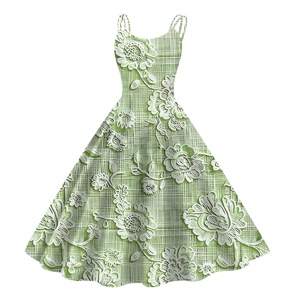 Children's Fashion Casual Sexy Retro Print Off-shoulder Punk Retro Dress