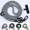 8MMx120CM Bold Long Mobile Phone Lanyard Universal Crossbody Hanging Shoulder Strap Detachable Neck Cord Anti-Lost Lanyard