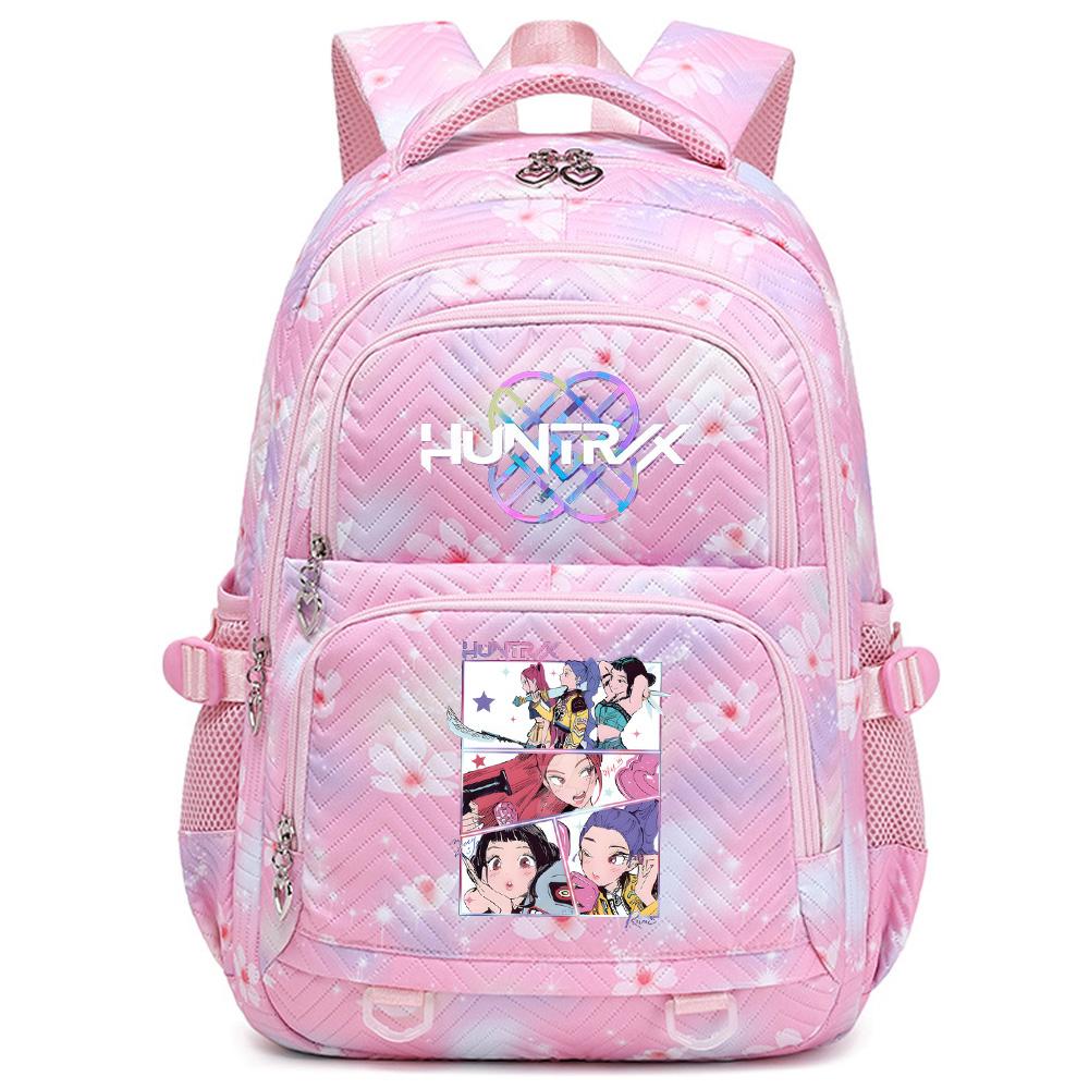 Anime K-Pop Printed Backpack Student Teenager Bookbag for Boy Girl Schoolbag Kid Gift Women Large Capacity Travel Bag Mochila Escolar Rucksack