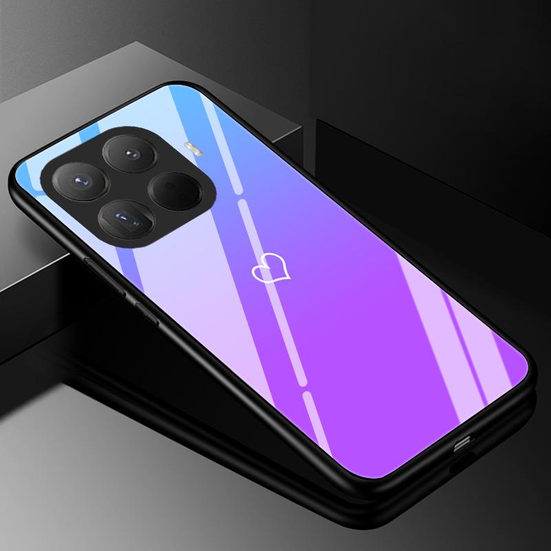 Tempered Glass Phone Case For Xiaomi 15T Pro 5G Cover Luxury Hard PC Fundas Back Bumper For Xiaomi 15T 15TPro  Mi 15TPro Coque