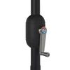vidaXL Parasol with Metal Pole 390 Cm Anthracite
