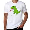 I Am Unstoppable TRex Dinosaur Dino Cool Cute Humor Funny TShirt Plus Size Everyday Tee Shirt