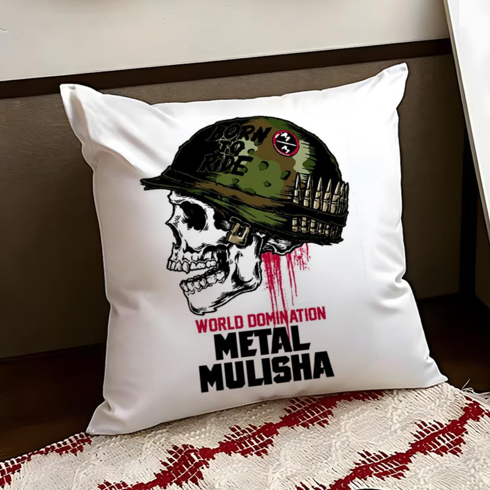 Motocross MMetal MulishaS Cushion Cover Reversible Soft Durable Pillow Cover Home  Car MultiScene Use for Daily Comfort