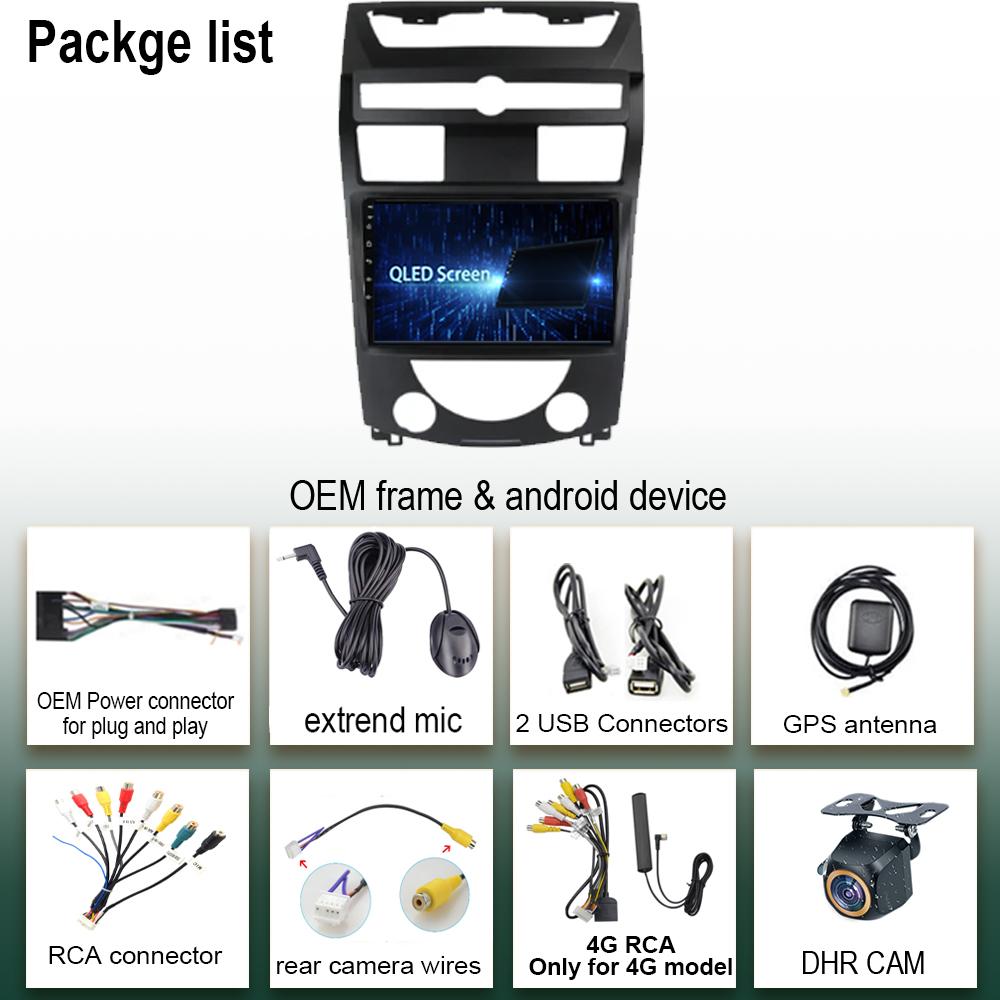 Android 13 Auto GPS RDS DSP For SsangYong Rexton Y250 II 2 2006 -2012 Car Radio Carplay Multimedia Video Player Navigation 5G