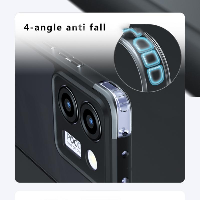 For Poco M7 Pro Case Cover Poco M7 Pro Capa Shockproof Phone Back Bumper Matte Frosted Transparent For Fundas Xiaomi Poco M7 Pro