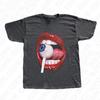 Vintage Y2K Cotton Tshirt Harajuku Graphic Print Tee Grunge Gothic Casual Short Sleeve Tshirt Oversized Hip Hop Streetwear Top