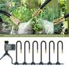 30-5m Small Medium Size Gardening Smart LCD Watering Timer Atomization Spray Kit Mist Cooling System Flexible Adjustable Nozzle