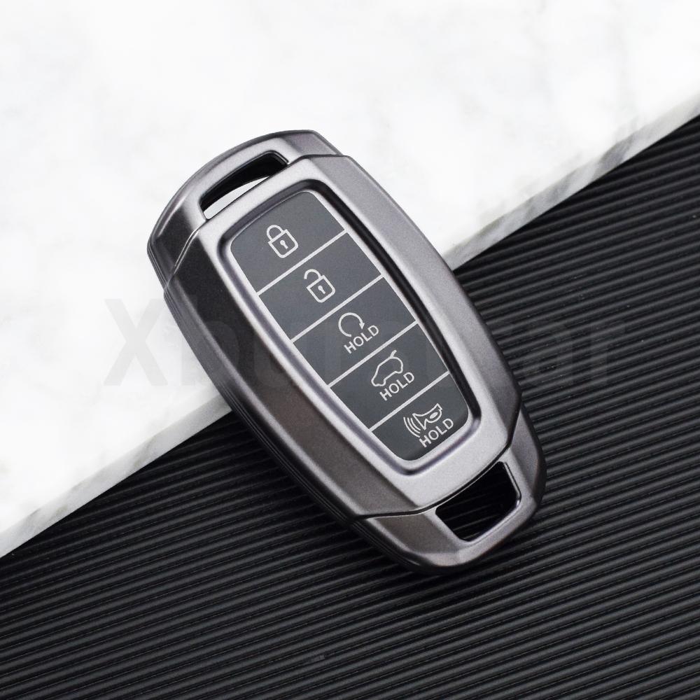 3/4/5 Buttons Tpu Car Key Case Cover Shell For Hyundai I30 Ix25 Elantra Solaris Azera Grandeur Ig Tm Accent Santa Fe Palisade
