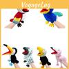 New Cross-border Bird Animal Hand Puppet Large Beak Parrot Toy For Soothing Kids Wholesale Eagle Doll