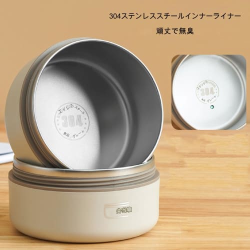 Portable Lunch Box, 304 Stainless Steel, with Insulated Bag, for Commuting and School (4 Boxes)