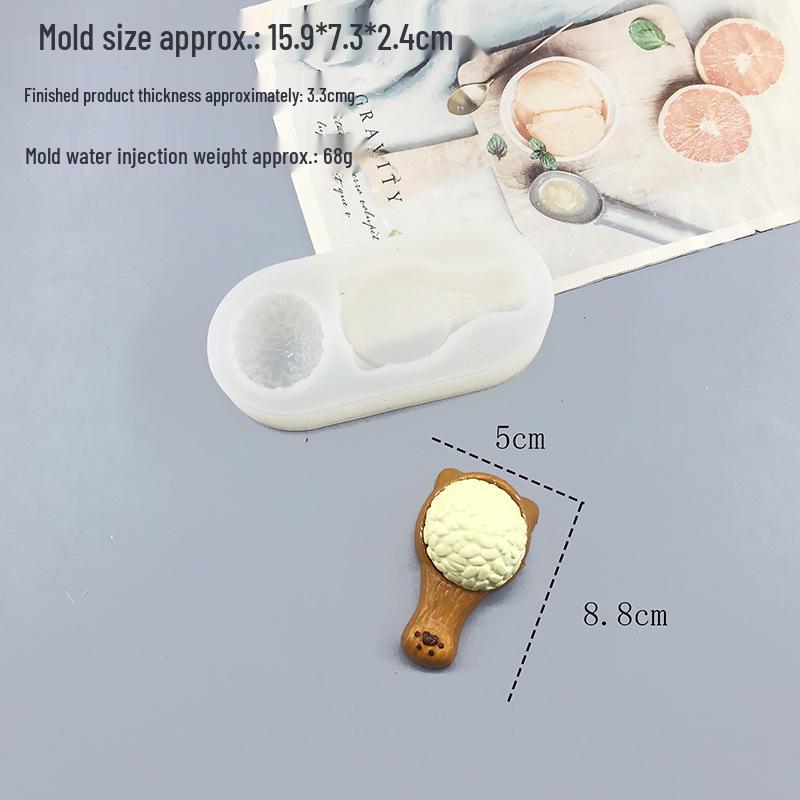 

Форма для шоколада ручной работы в виде риса – пищевой силикон