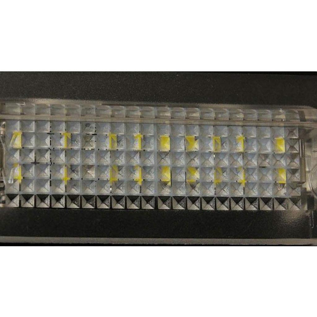 STRIVEHUGTOSUCCESS 2Pcs White LED License Plate Lighting Lamp for Porsche