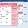 Colorful 2026 English Calendar 42x100cm Monthly Planner Calendar  Office Stationery