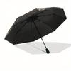 Enchanted Garden Moonlit Night Wall MuralUmbrella, Portable 3-Fold Compact Umbrella for Men & Women Gift