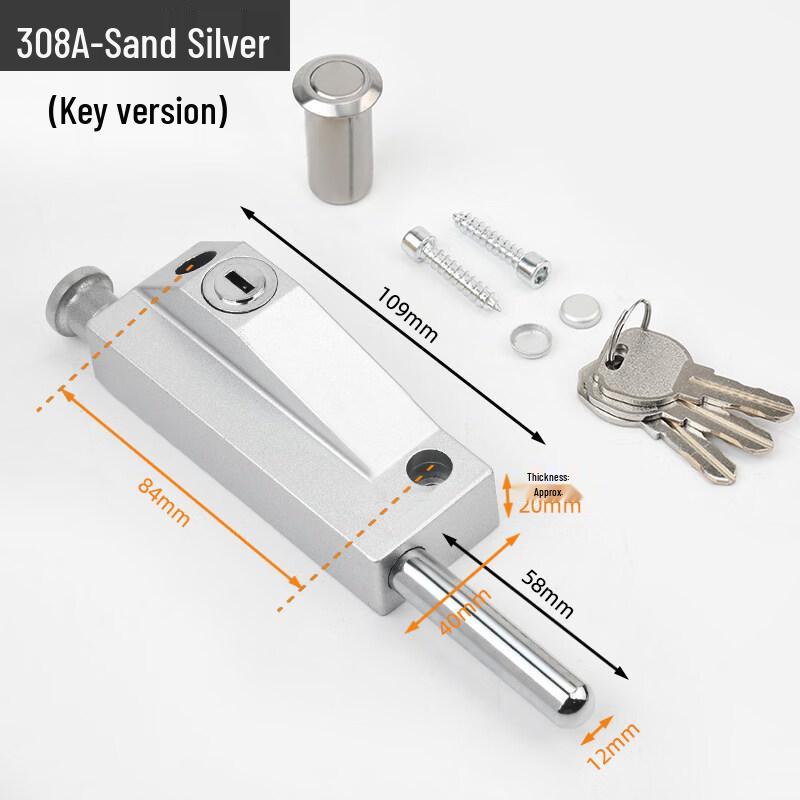 Aokewen Rotating Floor Bolt Lock