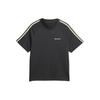 Originals Wales Bonner Cozy Vintage Stripe Comfortable Casual Short Sleeve T-Shirt Men Black Beige IM8402