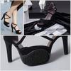 2019 Summer Womens Fashion Slipon Low Heel Sandals With Antislip Rubber Sole For Office Wear