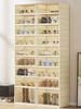 Clear Shoe Storage Cabinet Foldable 8 Layers Shoe Container Box Easy Assembly Large Size Shoe Rack with Lids Portable Shoe Rack