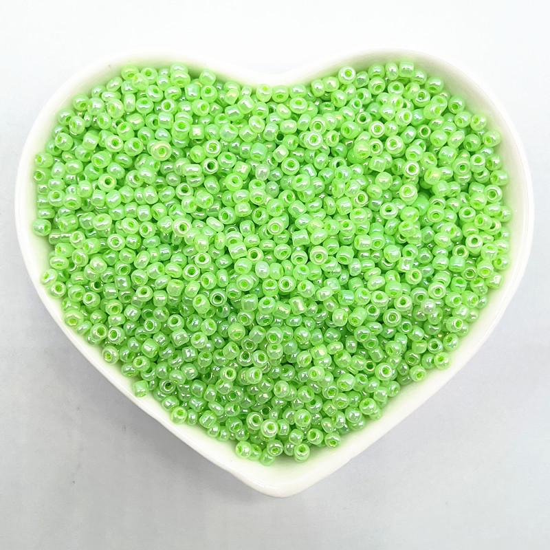 New 15g/lot 4mm Effect of The Cream Charm Czech Glass Seed Beads for Jewelry Making DIY Bracelet Necklace Accessories